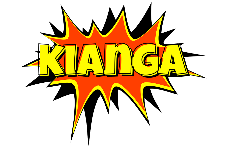 Kianga bazinga logo