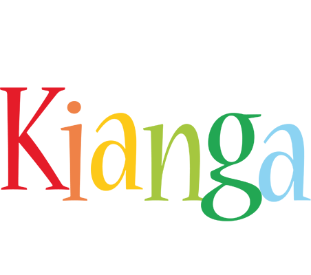 Kianga birthday logo