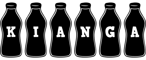 Kianga bottle logo