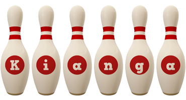 Kianga bowling-pin logo