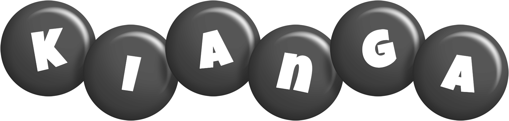 Kianga candy-black logo