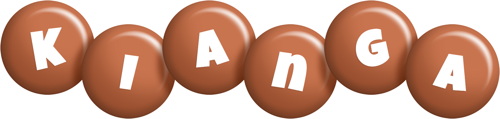 Kianga candy-brown logo