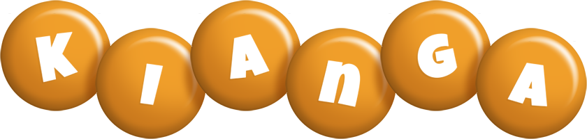 Kianga candy-orange logo