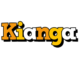 Kianga cartoon logo