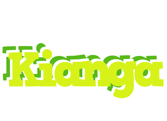 Kianga citrus logo