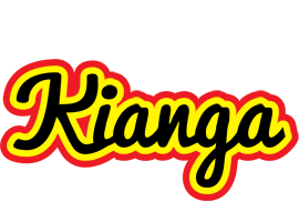 Kianga flaming logo