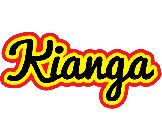 Kianga flaming logo