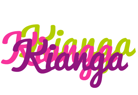 Kianga flowers logo