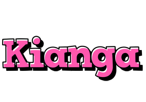 Kianga girlish logo