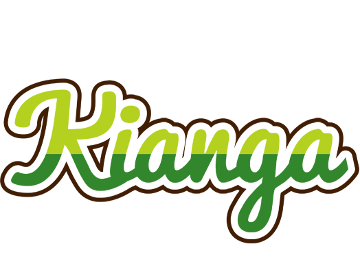 Kianga golfing logo