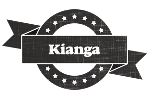 Kianga grunge logo