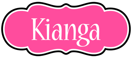 Kianga invitation logo