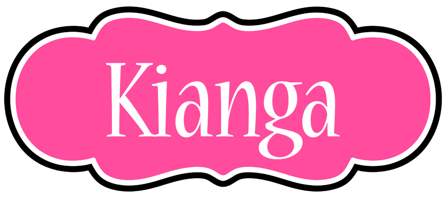 Kianga invitation logo