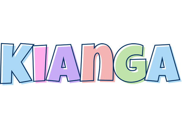 Kianga pastel logo
