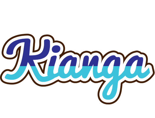 Kianga raining logo