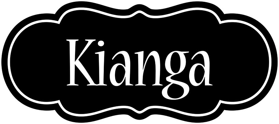 Kianga welcome logo