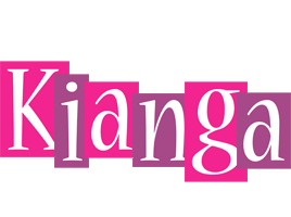 Kianga whine logo