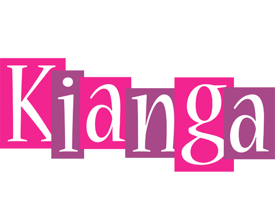 Kianga whine logo