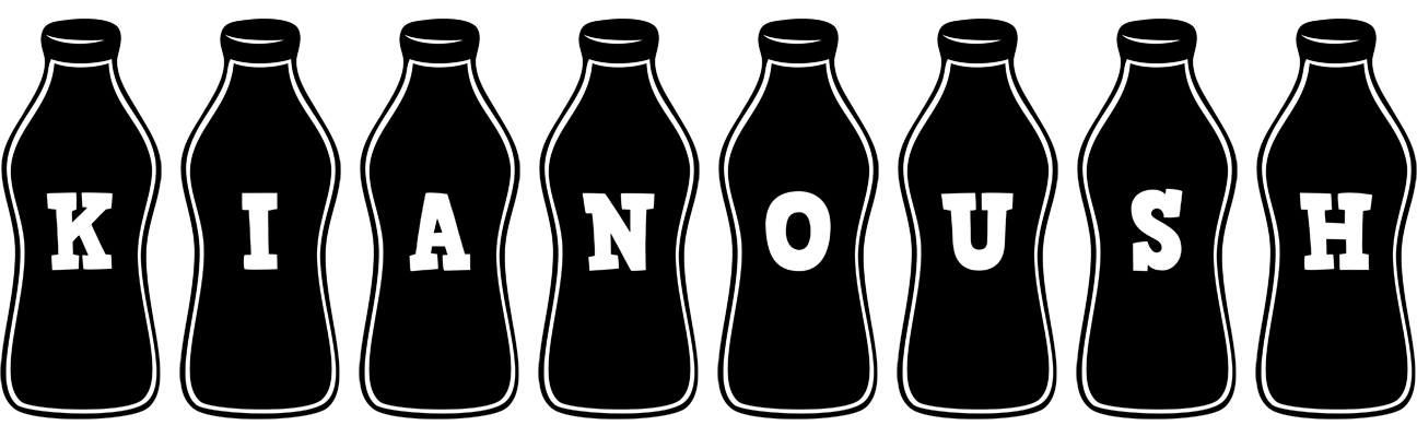 Kianoush bottle logo
