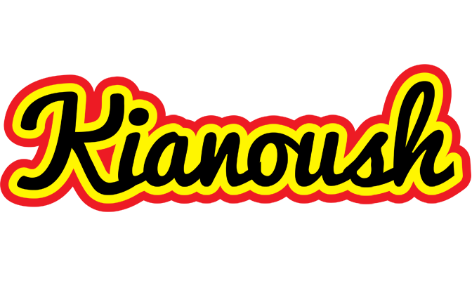 Kianoush flaming logo