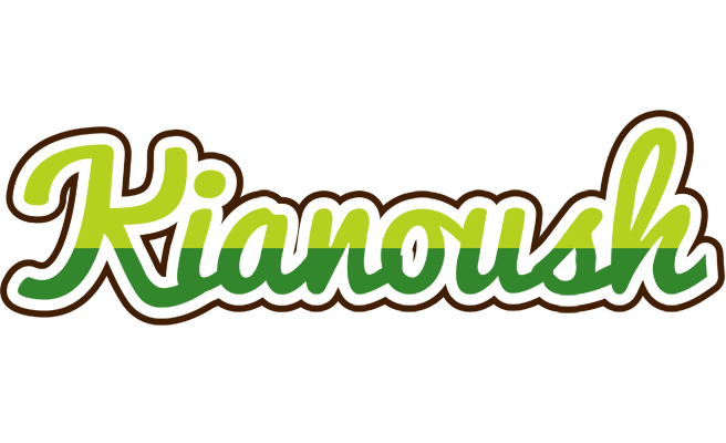 Kianoush golfing logo