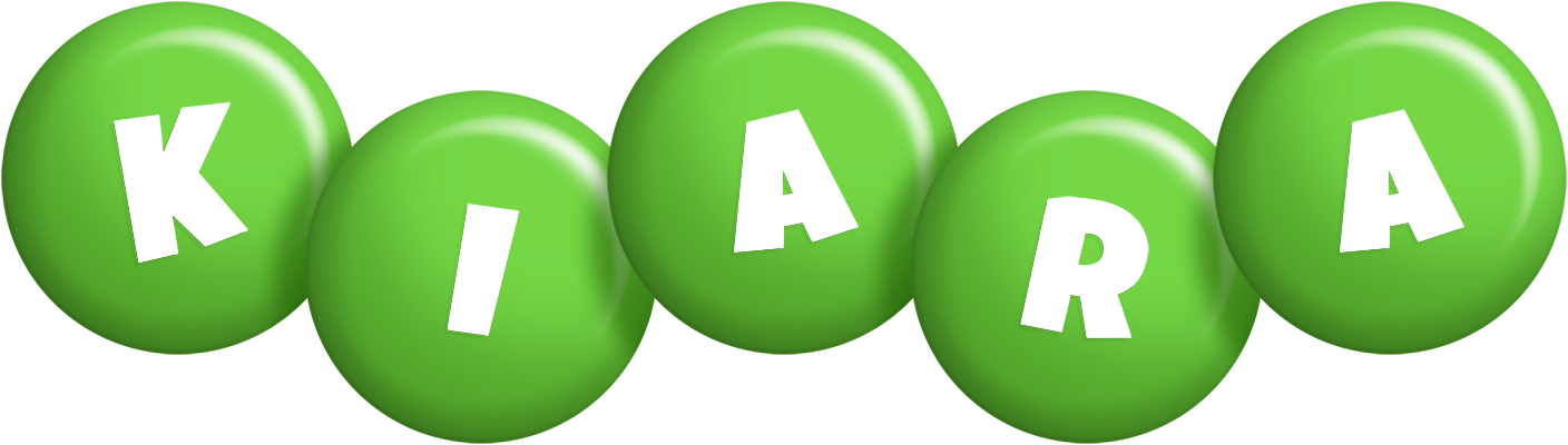 Kiara candy-green logo