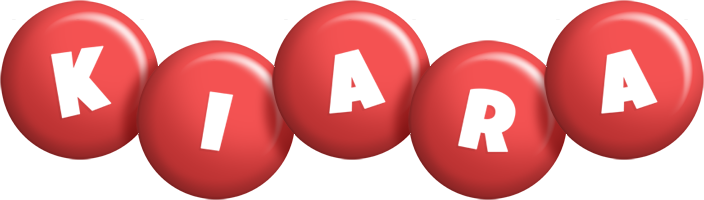 Kiara candy-red logo