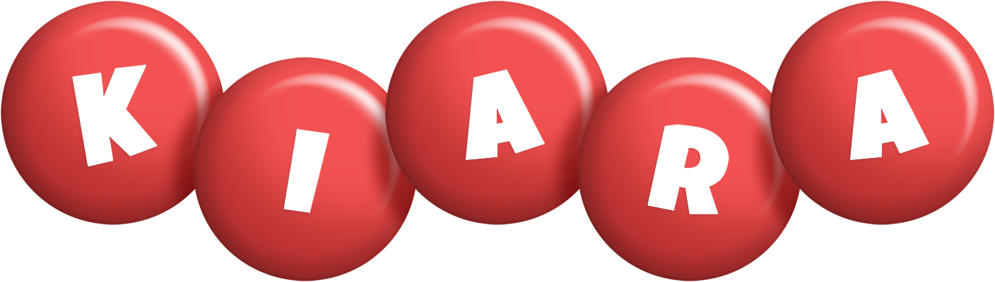Kiara candy-red logo