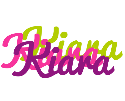 Kiara flowers logo