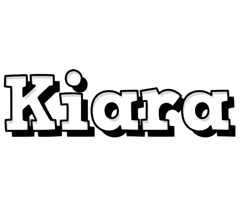 Kiara snowing logo