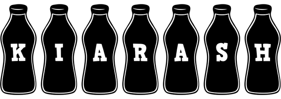 Kiarash bottle logo