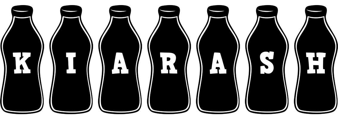 Kiarash bottle logo