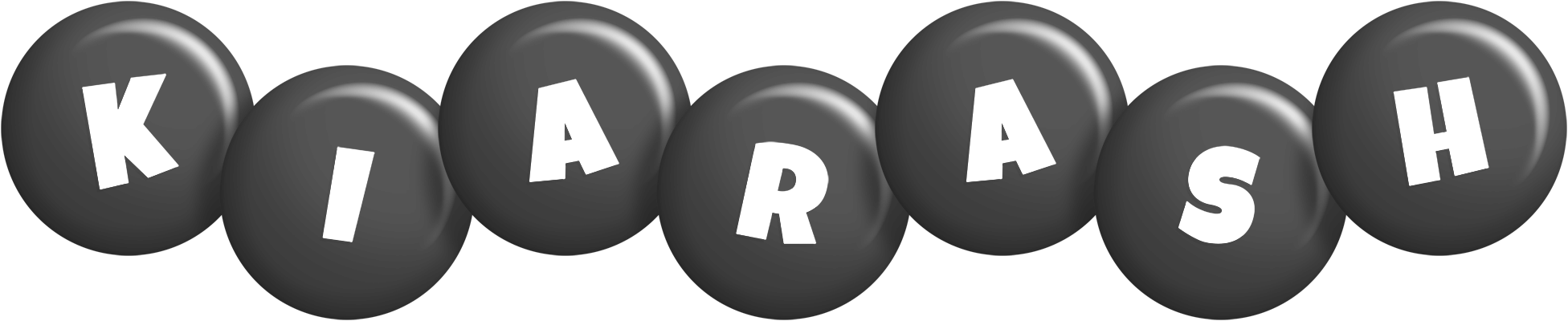 Kiarash candy-black logo
