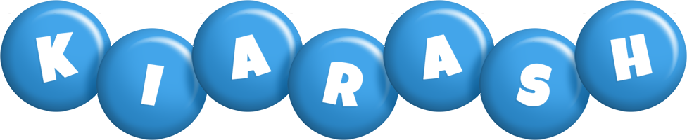 Kiarash candy-blue logo