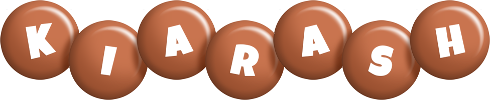 Kiarash candy-brown logo