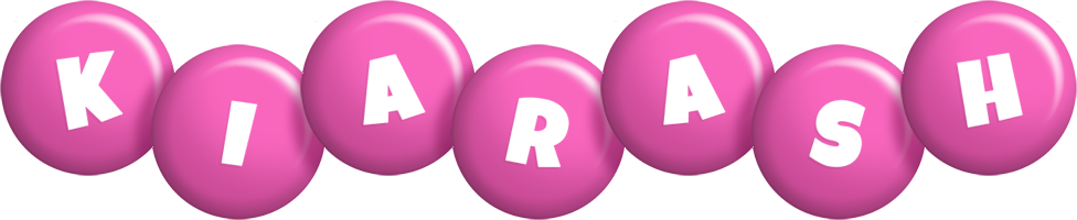 Kiarash candy-pink logo