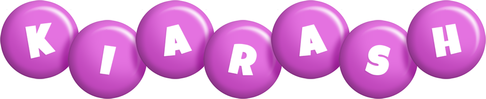 Kiarash candy-purple logo