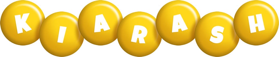 Kiarash candy-yellow logo