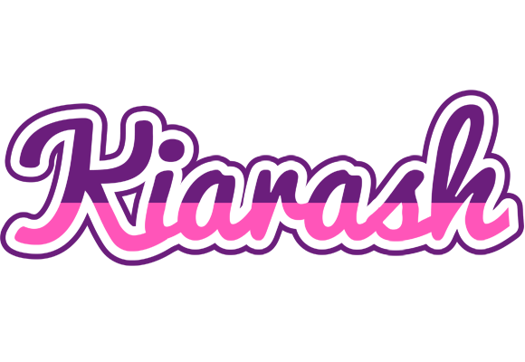 Kiarash cheerful logo