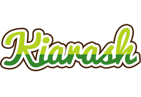 Kiarash golfing logo