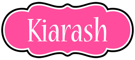 Kiarash invitation logo