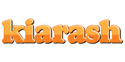 Kiarash orange logo