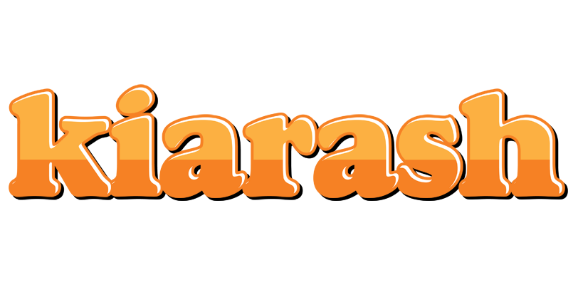 Kiarash orange logo