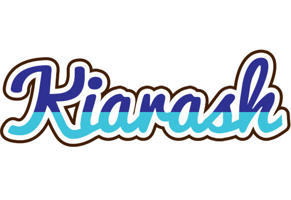 Kiarash raining logo