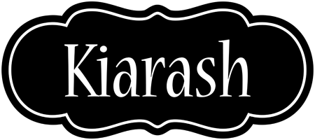 Kiarash welcome logo