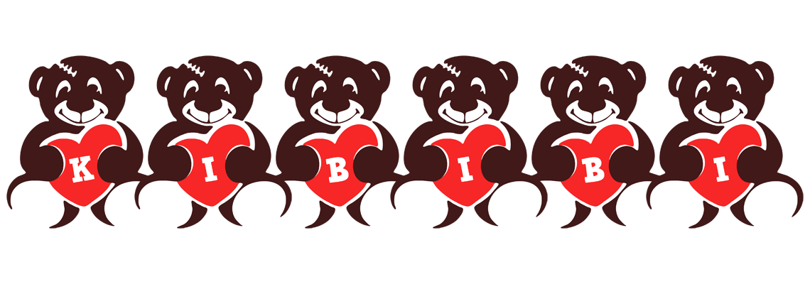 Kibibi bear logo