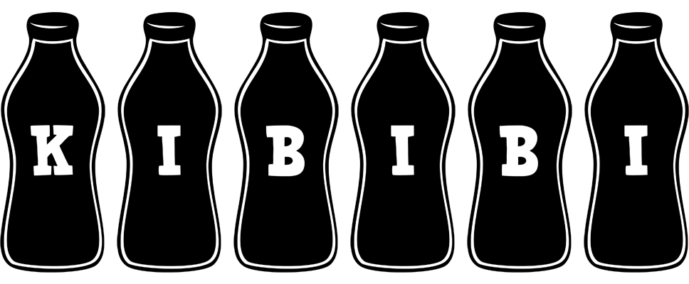 Kibibi bottle logo