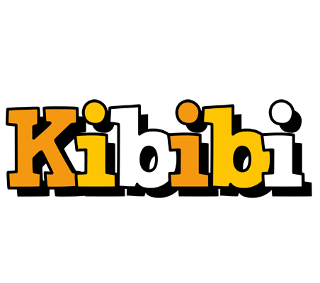 Kibibi cartoon logo