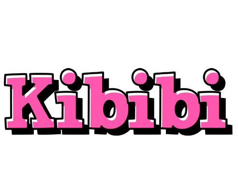 Kibibi girlish logo