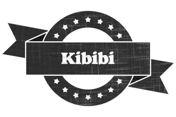 Kibibi grunge logo